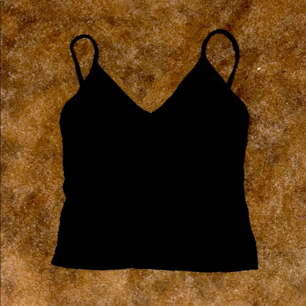 Black Tank Top From Brandy Melville